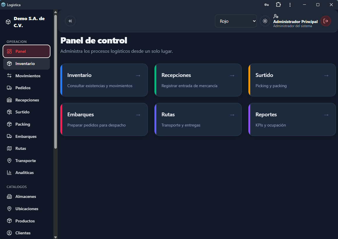 Logistica - Sistema de logística
